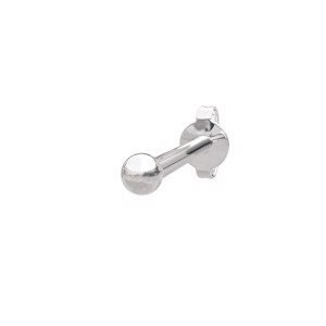  Piercing smykke - Pierce52, sølv ørestik med kugle - 325 132